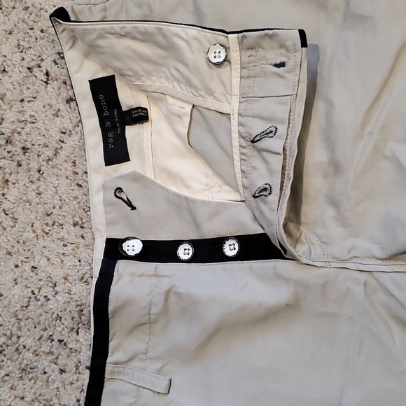 Rag & Bone khaki shorts sz 2 - Picture 3 of 8